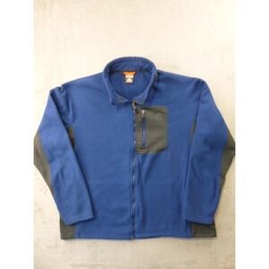 Vintage‎ Nike ACG Jacket Mens 2XL Blue Full Zip Fleece Therma Fit Gorpcore Y2K